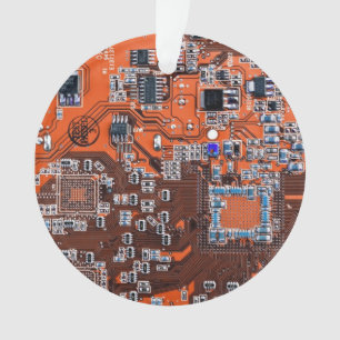 Platine für gedruckte Leiterplatten Orange-Platine Ornament