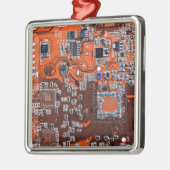 Platine für gedruckte Leiterplatten Orange-Platine Ornament Aus Metall (Links)
