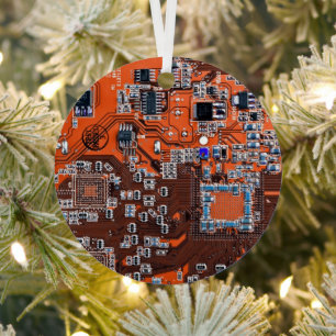 Platine für gedruckte Leiterplatten Orange-Platine Ornament Aus Metall