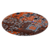 Platine für gedruckte Leiterplatten Orange-Platine Schneidebrett (Ecke)