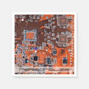 Platine für gedruckte Leiterplatten Orange-Platine Serviette