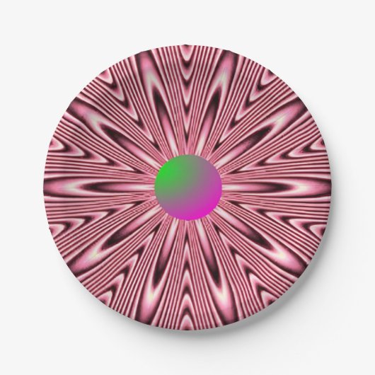 Platine Pappteller (Vorderseite)