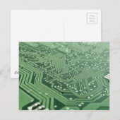 Platine Postkarte (Vorne/Hinten)