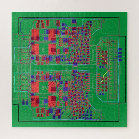 Platinen-Puzzle Platinen-Platine Puzzle (Horizontal)