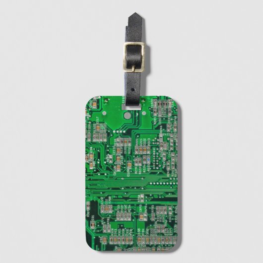 Platinenmalerei Gepäckanhänger (Vorderseite Vertikal)