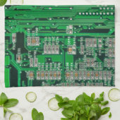 Platinenmalerei Geschirrtuch (Gefaltet)