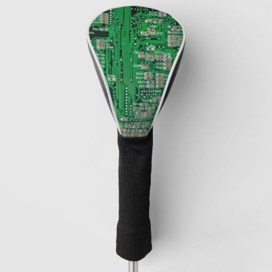 Platinenmalerei Golf Headcover (Vorderseite)