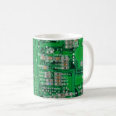 Platinenmalerei Kaffeetasse (VorderseiteRechts)