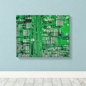 Platinenmalerei Leinwanddruck (Insitu (Holzboden))