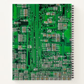 Platinenmalerei Notizblock (Rückseite)