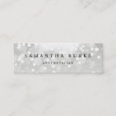 Platinglühen Mini Visitenkarte (Vorderseite)