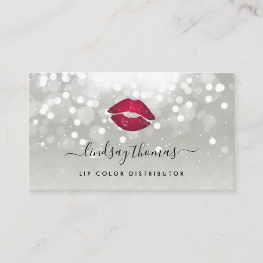 PlatinglühLippen Visitenkarte (Vorderseite)