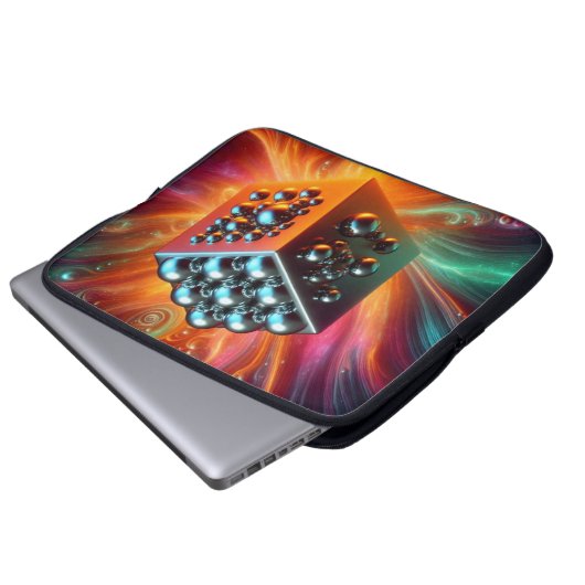 Platinhalse Laptopschutzhülle (Vorne Knopf)