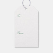 Platinherzen zum 70. Jubiläum Geschenkanhänger (Rückseite)