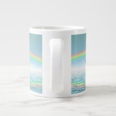 Platinherzen zum 70. Jubiläum Jumbo-Tasse (Rückseite)