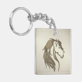 Platinkopf Schlüsselanhänger (Vorderseite links)