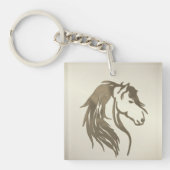 Platinkopf Schlüsselanhänger (Vorderseite)