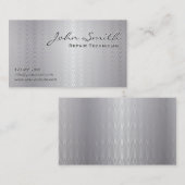 Platinmetall-Reparaturkarte Visitenkarte (Vorne/Hinten)