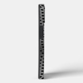 Platinsilber-Edelstahlprint Case-Mate iPhone Hülle (Rückseite / Rechts)