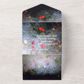 Platinum 20. Hochzeitstag Einladung (Außenbereich)