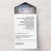 platinum 20th wedding anniversary invitation   all in one einladung (Innen Boden)