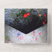 platinum 20th wedding anniversary invitation   all in one einladung (Rückseite)