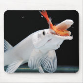 Platinum Alligator Gar Pike Mousepad (Vorne)