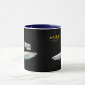 Platinum Black Arowana Tasse (Zentrum)
