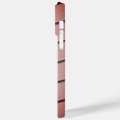 Platinum Bronze Edelstahl-Druck Case-Mate iPhone Hülle (Rückseite / Links)