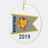 Platinum Burgee (2019) Keramik Ornament (Links)
