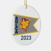 Platinum Burgee (2023) Keramik Keramik Ornament (Rechts)