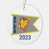 Platinum Burgee (2023) Keramik Ornament (Links)