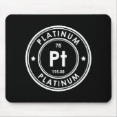 Platinum Element Black Mouse Pad Mousepad (Vorne)
