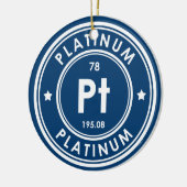 Platinum Element Blue Keramik Ornament (Links)