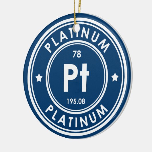Platinum Element Blue Keramik Ornament (Links)
