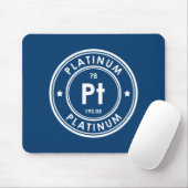 Platinum Element Blue Mouse Pad Mousepad (Mit Mouse)