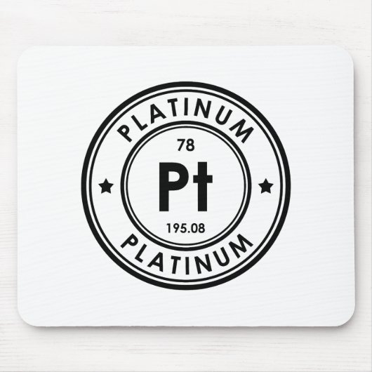 Platinum Element Mouse Pad Mousepad (Vorne)