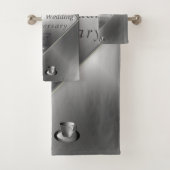 Platinum Emerald Anniversary Badetuch Set (Insitu)