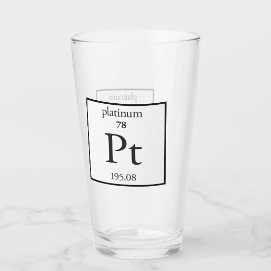Platinum Glas (Rückseite)