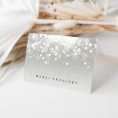 Platinum Glow Dankeschön Karte