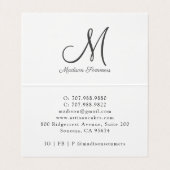 Platinum Gold Glitzer Event Plane Business Card Visitenkarten (Innenseite Aufgefaltet)