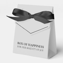 Platinum Gray Box of Happiness for Her Majesty Geschenkschachtel