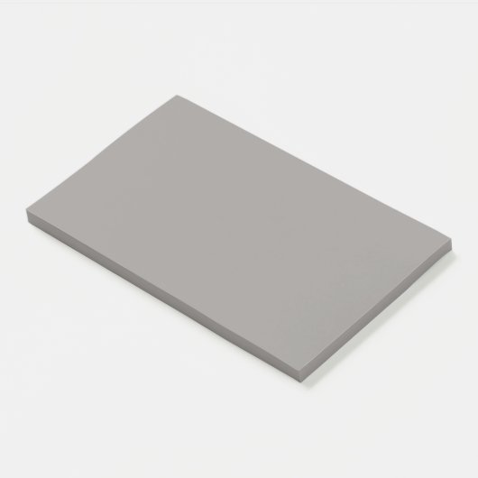 Platinum Gray Post-it Klebezettel (angewinkelt)