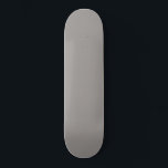 Platinum Gray Skateboard<br><div class="desc">Platinum Gray #979392</div>