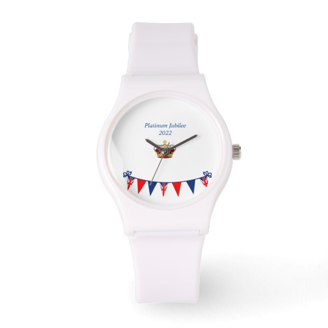 Platinum Jubilee 2022 Armbanduhr (Vorderseite)