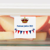 Platinum Jubilee 2022 Etiketten (Befestigt)