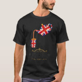 Platinum Jubilee 2022 Union Jack for Kids & Jubile T-Shirt (Vorderseite)