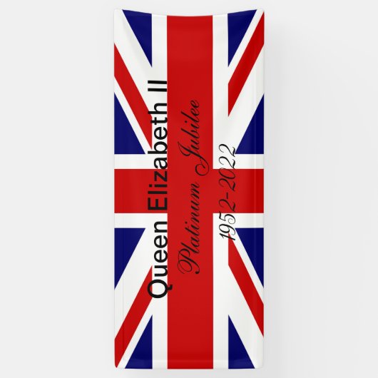 Platinum Jubilee. Banner (Vertikal)