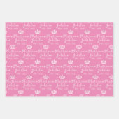 Platinum Jubilee Monarchy Wrapping Paper Sheet Set Geschenkpapier Set (Vorderseite 3)