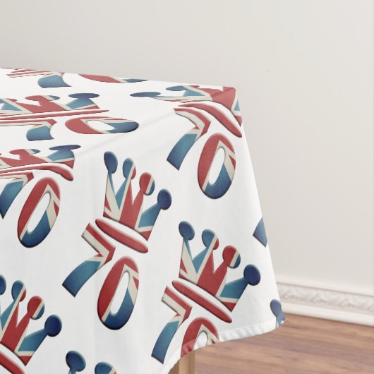 Platinum Jubilee Queen Elizabeth 70 Jahre Tableclo Tischdecke (Beispiel)